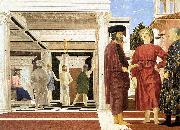 Piero della Francesca The Flagellation oil on canvas